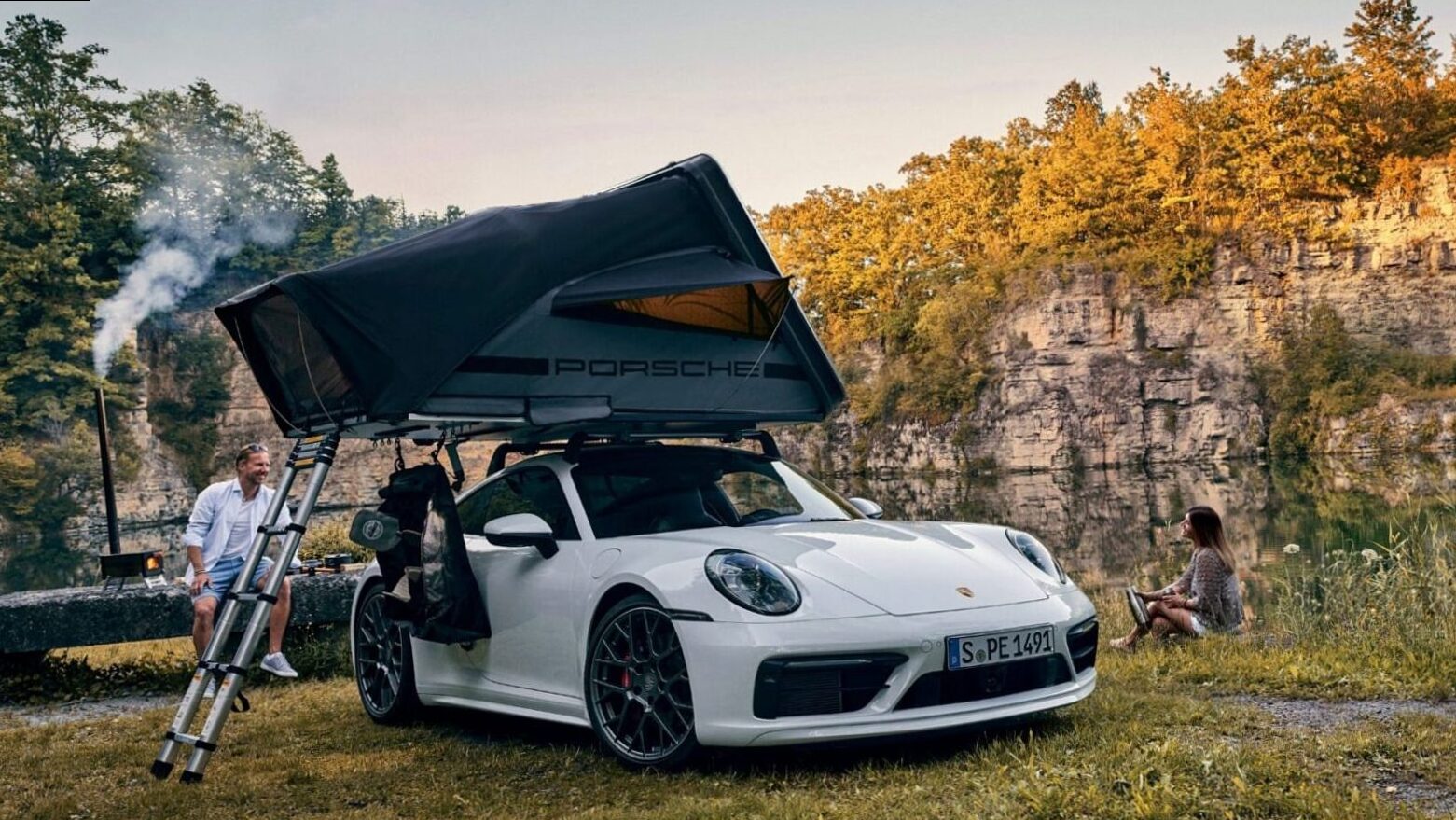 Luxury Roof Tents: Porsche and Tesla Embrace Adventure